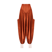 Fiery Orange Cargo Panty Pant (MADE TO ORDER)