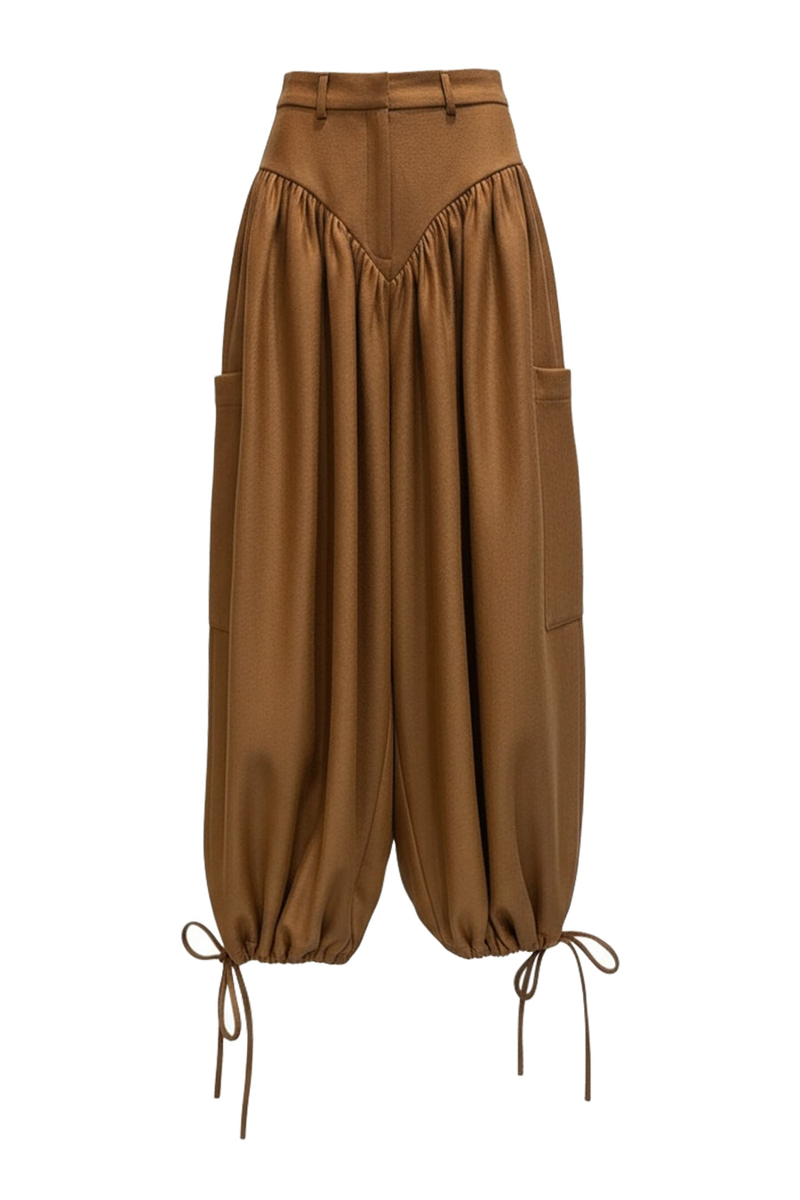 Cashmere Wool Cargo Panty Pant