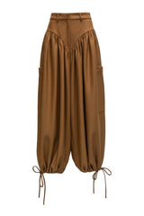 Cashmere Wool Cargo Panty Pant