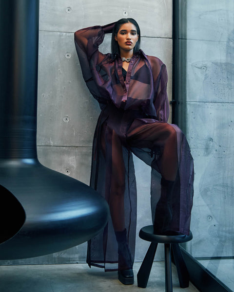 Plum Poet Top