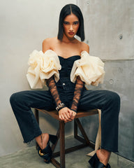 Nahla Rose Tie Corset