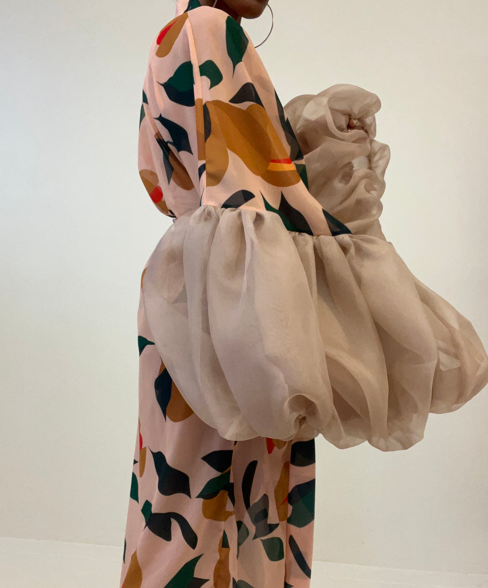 Nutmeg Beige Long Robe (Pre Order 9/18/26)