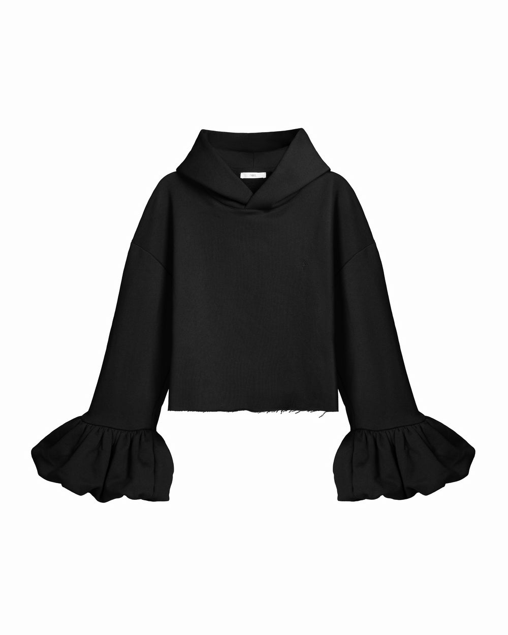 Noir Statement Sleeve Hoodie
