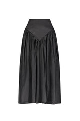 Black Linen Panty Pant
