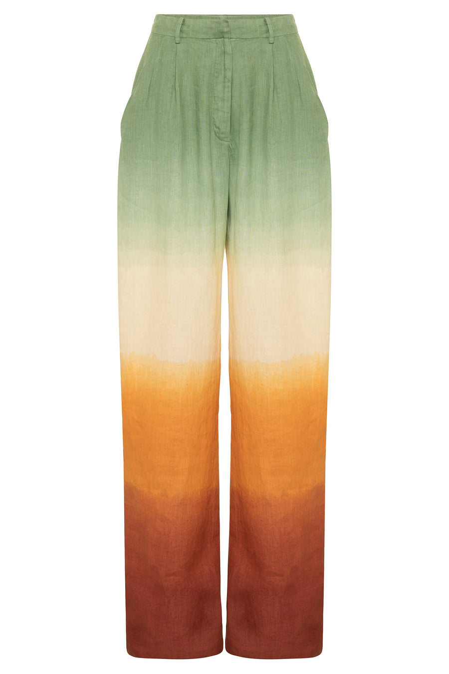 Spice Gradient Rooted Slouched Pant