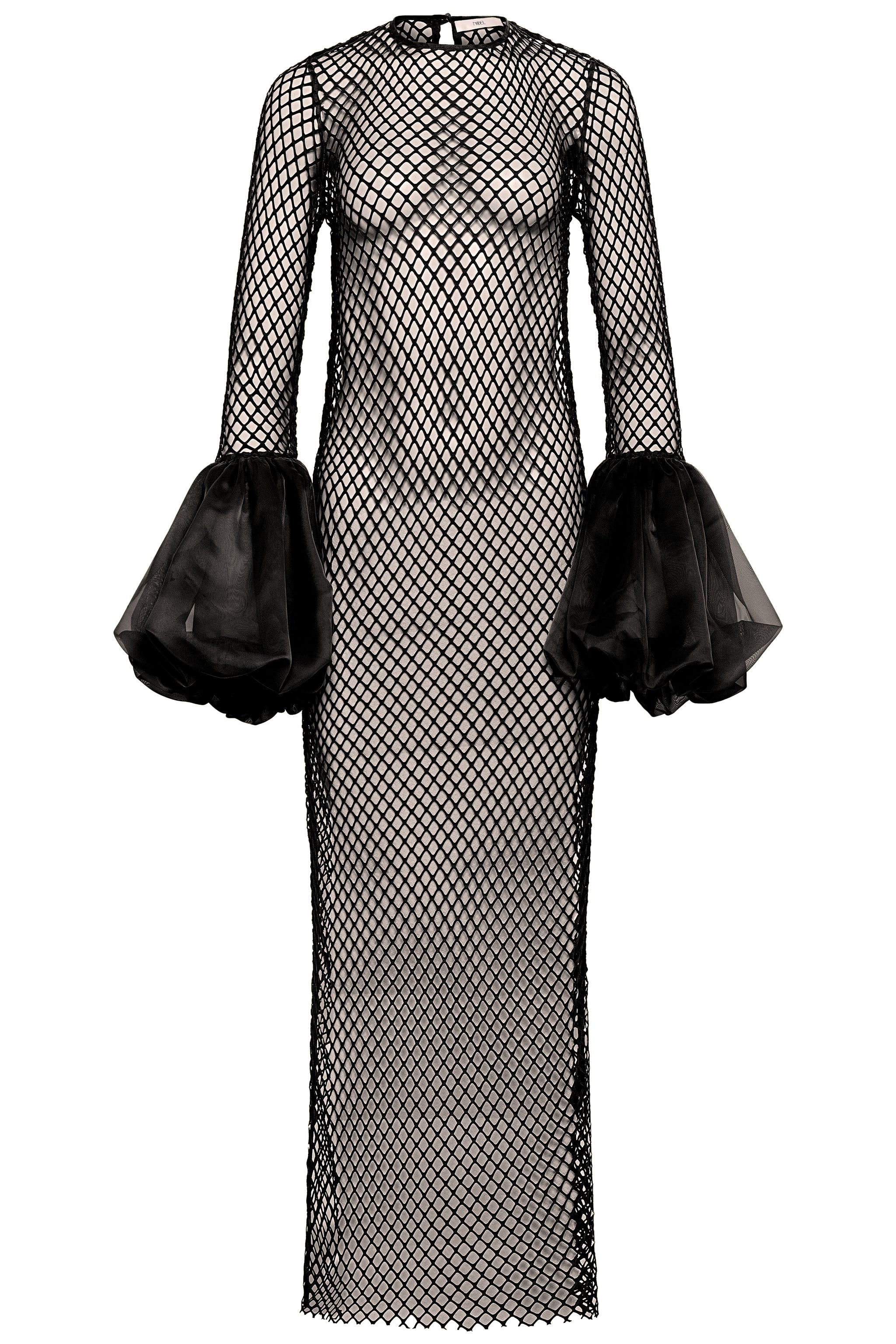 Lola Netted Dress Noir m
