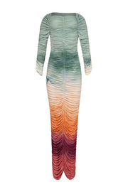 Dancehall Spice Gradient Dress