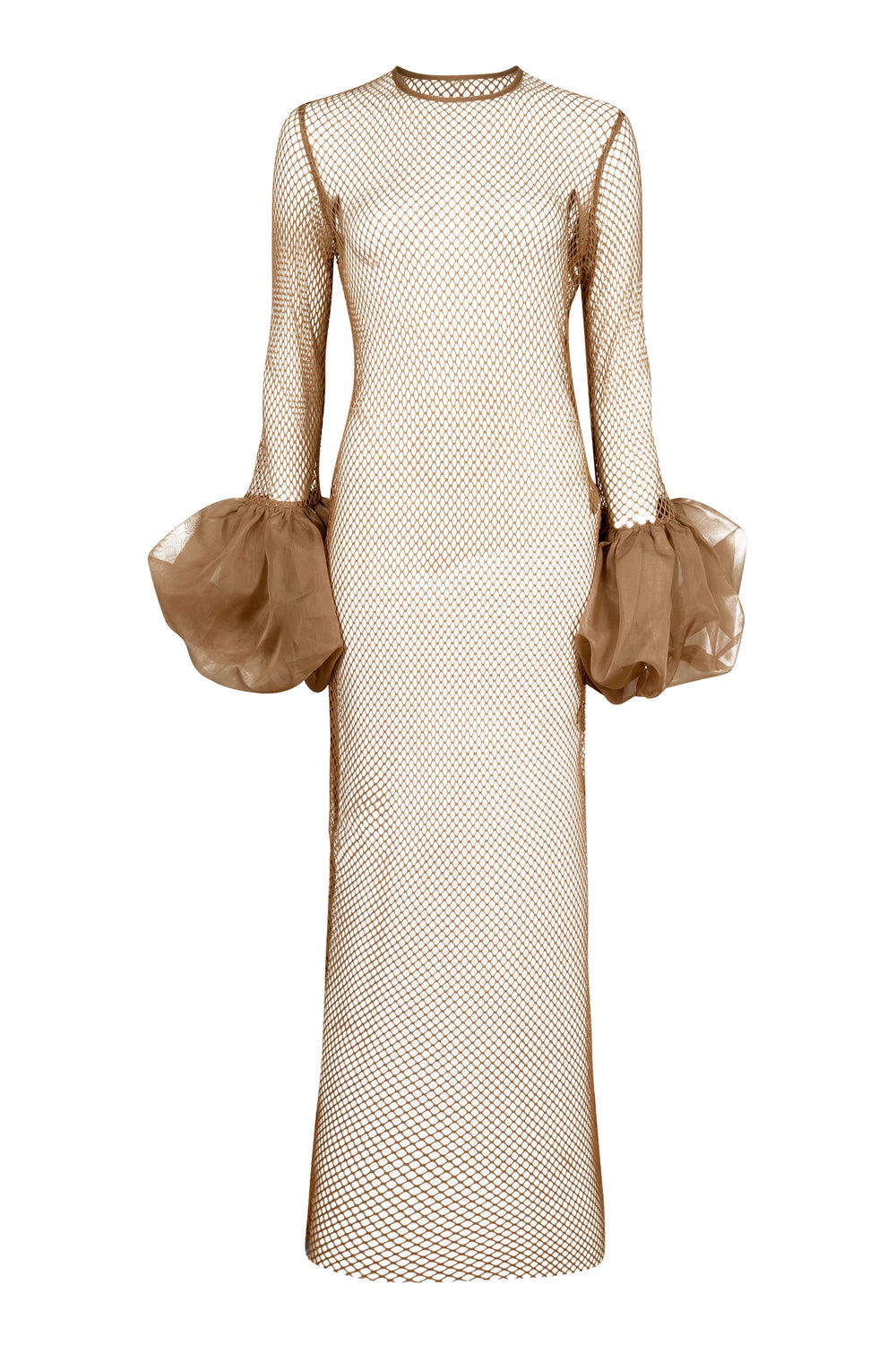 Lola Netted Dress Nude