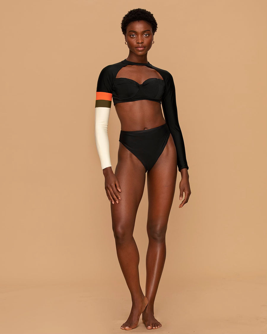 Bikini top long sleeve hotsell