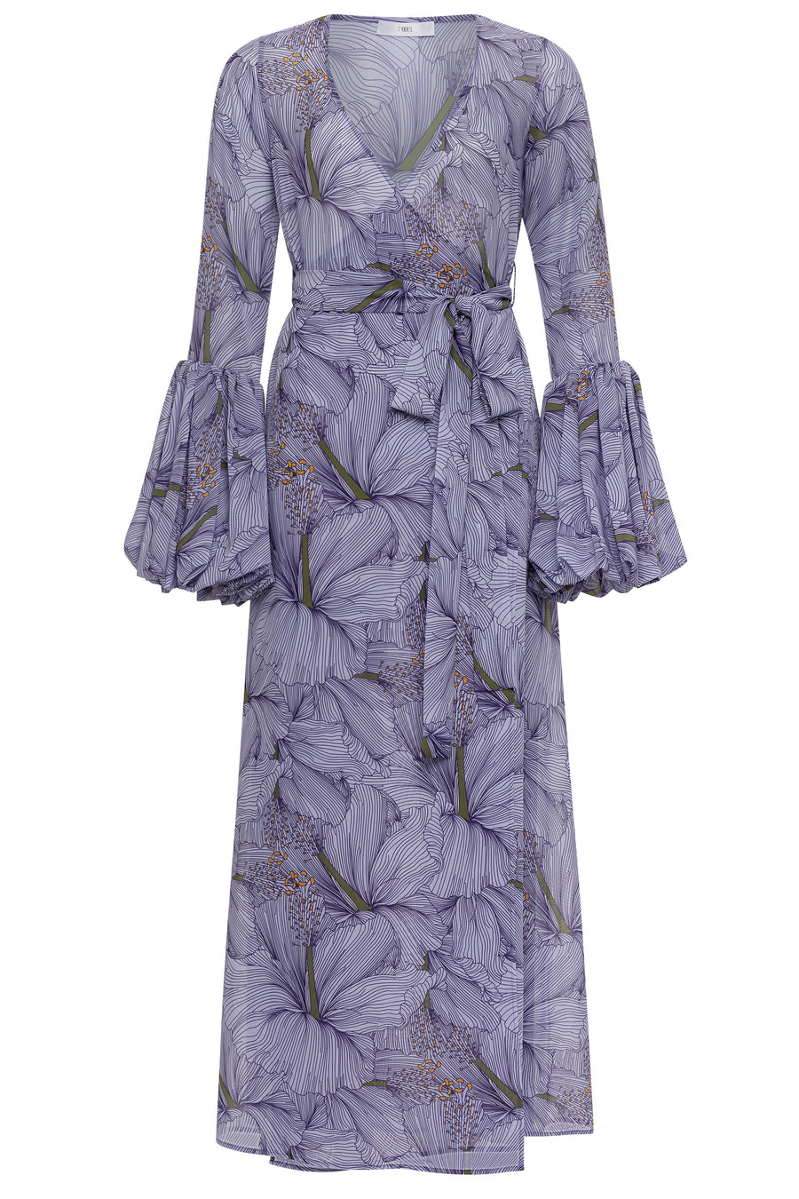 Hibiscus Wrap Dress